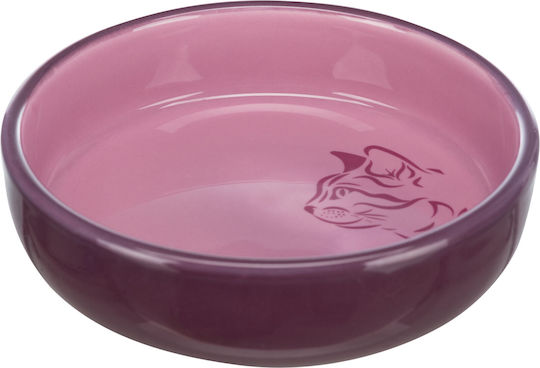 Trixie Ceramic Food and Water Bowl for Cat 300ml Various Colors