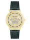 Juicy Couture Women's Watch with Green Leather Strap