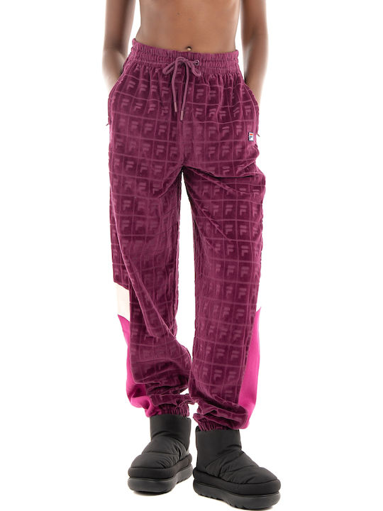 Helen Sweatpants Sweatpants Jogger Burgundy
