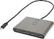 StarTech USB-C Docking Station mit HDMI und Verbindung 4 Monitore Gray (USBC2HD4)