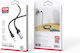 XO NB-208A USB-A to Lightning Cable Black 1m (16.005.0228)