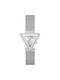 Guess Fame Uhr mit Silber Metallarmband