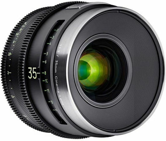 Samyang Full Frame Φωτογραφικός Φακός XEEN Meister 35mm T1,3 για Canon EF Mount Μαύρος