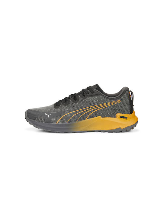 Fast Trac Nitro Sport Shoes Running Black / Orange Brick