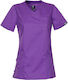 Be Unique Femei Bluză medicală Violet