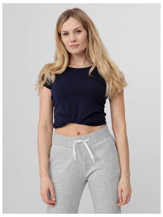 4F Women's T-shirt Navy Blue