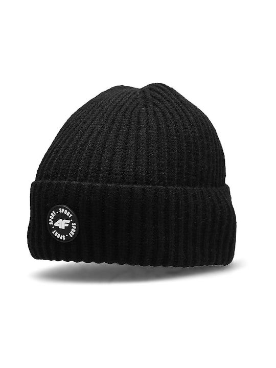 4F Kids Beanie Knitted Black