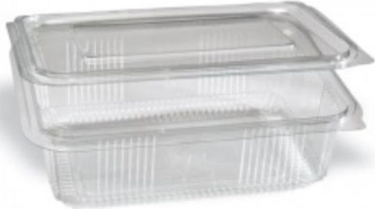 THalassinos Disposable Plastic PET Tableware for Cold 750ml Transparent 100pcs
