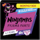 Pampers Diaper Pants Ninjamas Girl for 17-30 kgkg 60pcs