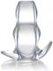 Master Series Clear View Hollow Πρωκτική Σφήνα ...
