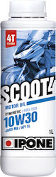 Ipone Scoot 4 Semi-synthetic Motorcycle Oil for Four-Stroke Engines 10W-30 2lt