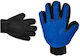 Glove for Misc Hair Lengths for Coat Grooming Blue
