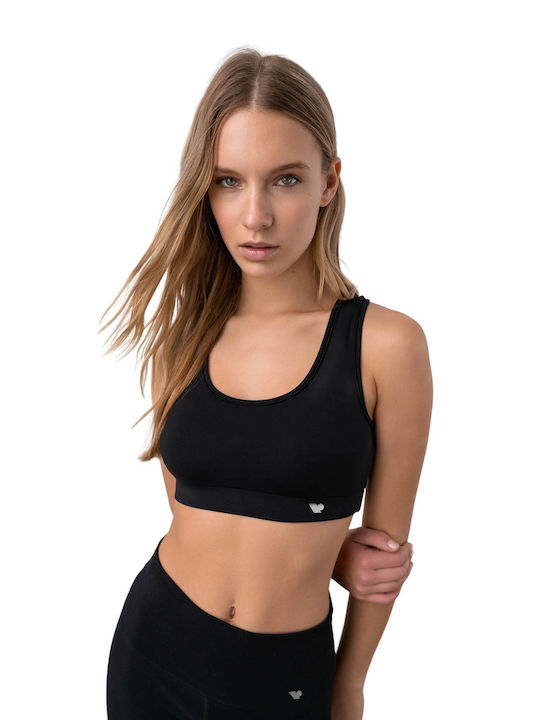 Vamp Frauen Sport-BHs Sport-BH Schwarz