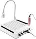Nail Drill Power 80W White with 30000 Rotations per Minute