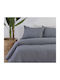 Nef-Nef Homeware Sheet for Single Bed 170x270cm. 031828 Grey