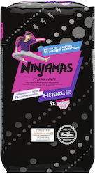 Pampers Ninjamas Girl за 27-43kgkg 9бр Pampers Ninjamas Girl за 27-43kgkg 9бр