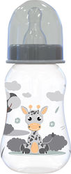 Lorelli Bottle with Silicone Nipple for 0+, 0+ m, months Icy Grey Giraffe 125ml 1pcs