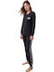 Vamp Winter Women's Pyjama Set Navy Blue