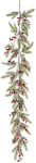 Weihnachtliche Girlande Plastik Berries Grün 150cm 1Stück