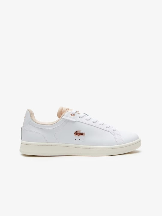 Lacoste Carnaby Γυναικεία Sneakers Λευκά