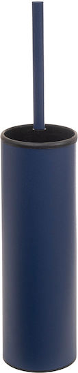 Pam & Co Navy 516-203 Metallisch Badezimmer Toilettenbürste Blau