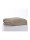 Nef-Nef Homeware Warmer Furry Double Bed Blanket 240x220cm Beige