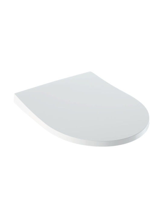 Geberit Toilet Seat Slim Soft Close Plastic 45x36.5cm White