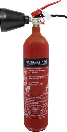 Mobiak Portable Carbon Dioxide CO2 Fire Extinguisher 2kg