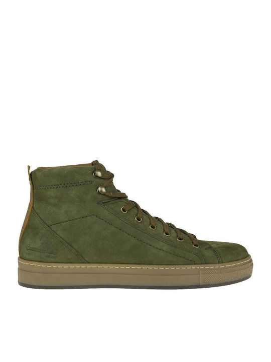 Commanchero Original Suede Χακί Ανδρικά Μποτάκια