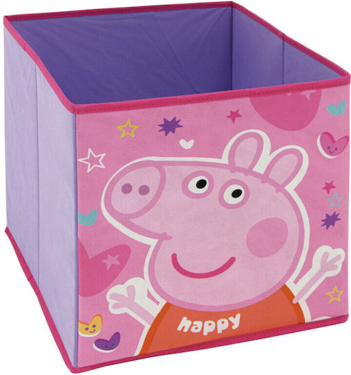Arditex Cutie de Depozitare Jucării pentru Copii Peppa Pig Roz 1buc