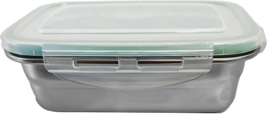 Venus Δοχείο Φαγητού Ασημί 400ml