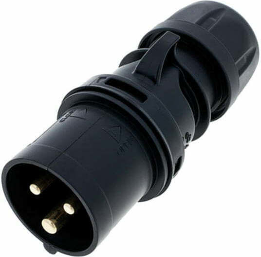 PCElectric Male Industrial Socket 16A 3-pin 230V 013-6X