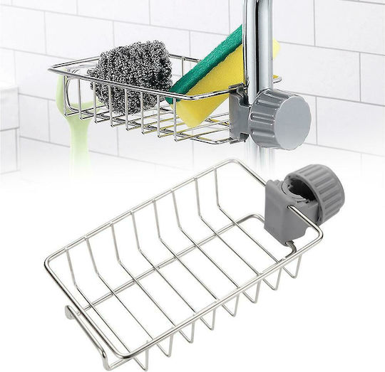 Metallic White Kitchen Sink Organizer Base