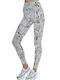 Women's Long Legging High Waisted Colorful Zebra