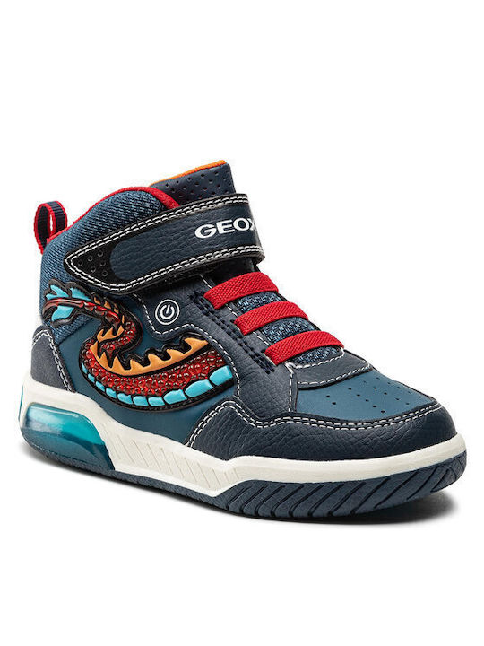 flota Residente suspensión Geox Παιδικά Sneakers High Inek Ανατομικά με Φωτάκια για Αγόρι Navy Μπλε  J949CE05411C4327 | Skroutz.gr