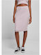TB5058 Hoch tailliert Midi Rock Lila