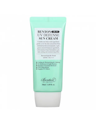 Benton UV Defence Sunscreen Cream Face SPF50 50ml