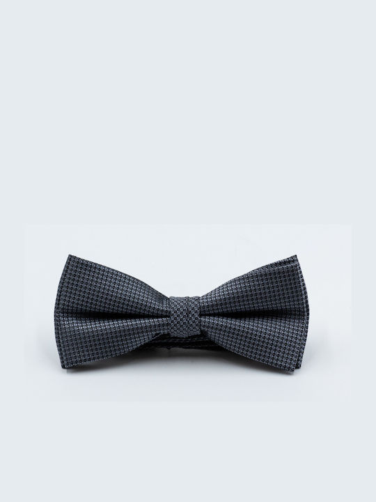 Bow tie Federico grey with micro pattern PL-72 - Grey