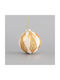 Eurolamp Christmas Glass Ball Ornament Gold 8x8cm