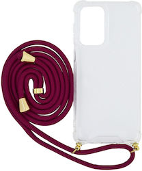 Ancus Crossbody Задна корица Силикон с Каишка Б...