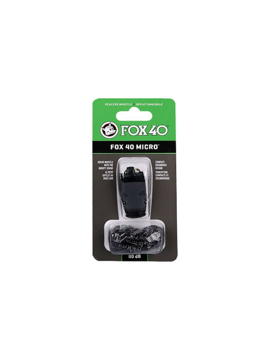Fox40 40 Micro Safety Sportpfeife Coaches mit Kordel
