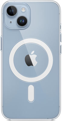 Apple Clear Case with MagSafe Umschlag Rückseite Silikon / Kunststoff Transparent (iPhone 14) MPU13ZM/A