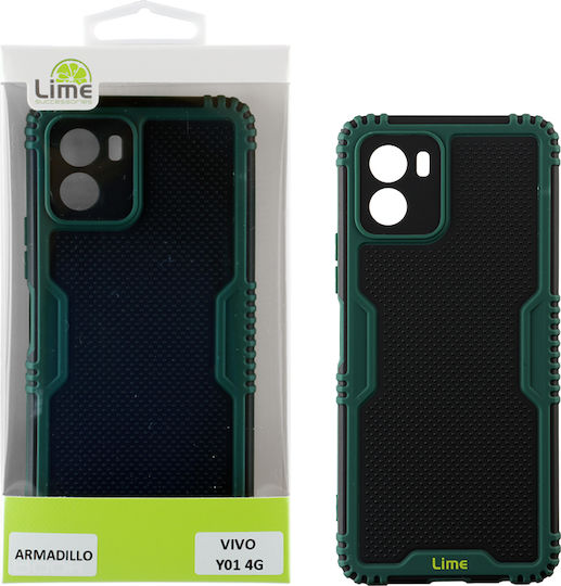 Lime Armadillo Camera Guard Back Cover Πλαστικό Πράσινο (Vivo Y01 4G)