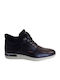 Leather Black Men's Boots