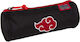 Naruto Cloud Pencil Case Barrel with 1 Compartment Black