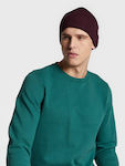 4F Beanie Ανδρικός Σκούφος Πλεκτός σε Μπορντό χ...