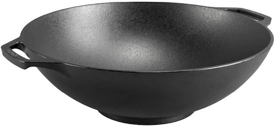 Lodge Wok made of Cast Iron 35.5cm