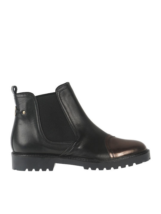 Leather Women's Chelsea Boots Black