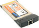 Κάρτα CardBus/PCMCIA σε Ethernet 10/100Mbps