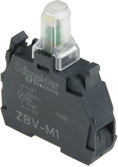 Schneider Electric Indicator luminos Echipament de Construcții Industriale ZBVM1